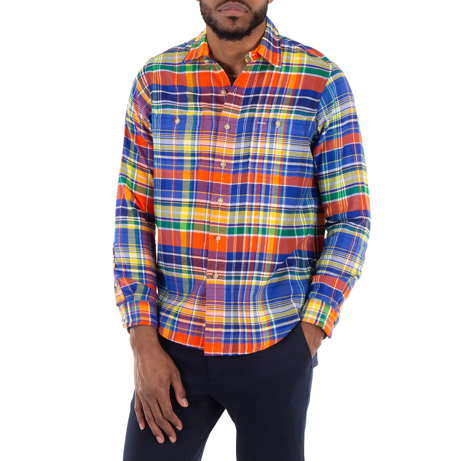 Polo Ralph Lauren Check Pattern Long Sleeve Shirt, Size