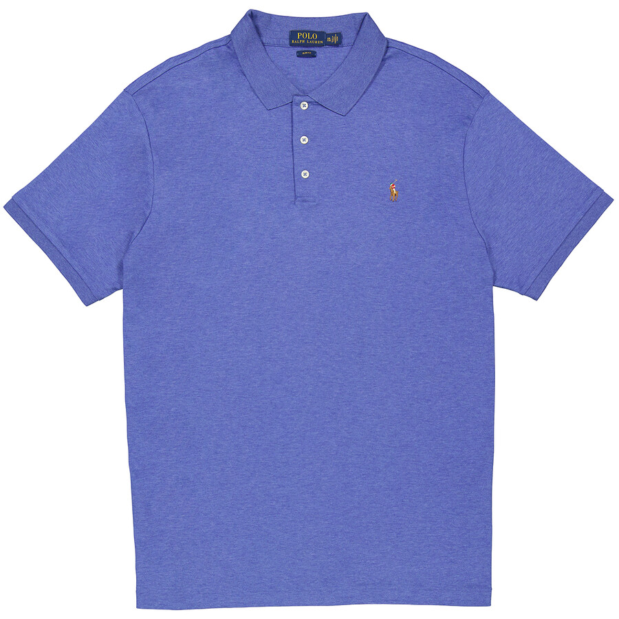 Polo Ralph Lauren Classics Men's Blue Logo Polo Shirt, Brand Size X