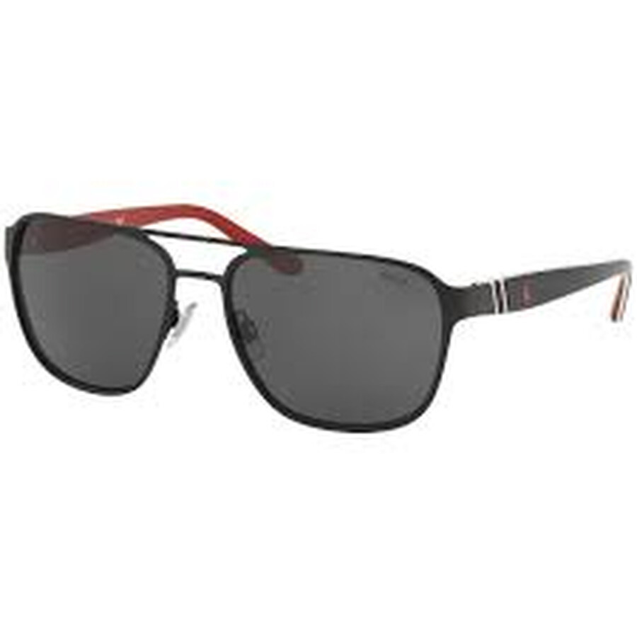 Polo Ralph Lauren Dark Grey Pilot Men's Sunglasses PH3125 903887 57