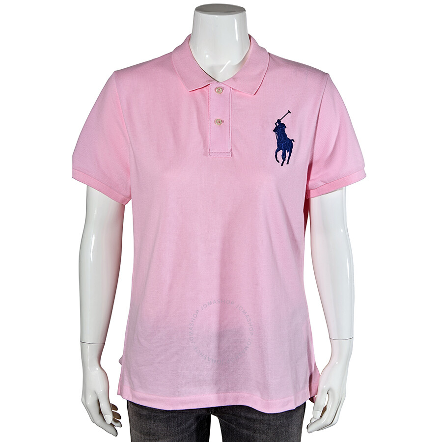Medium Polo Blue Cologne Ralph Lauren Embroidered Big Pony Shirt Custom Fit