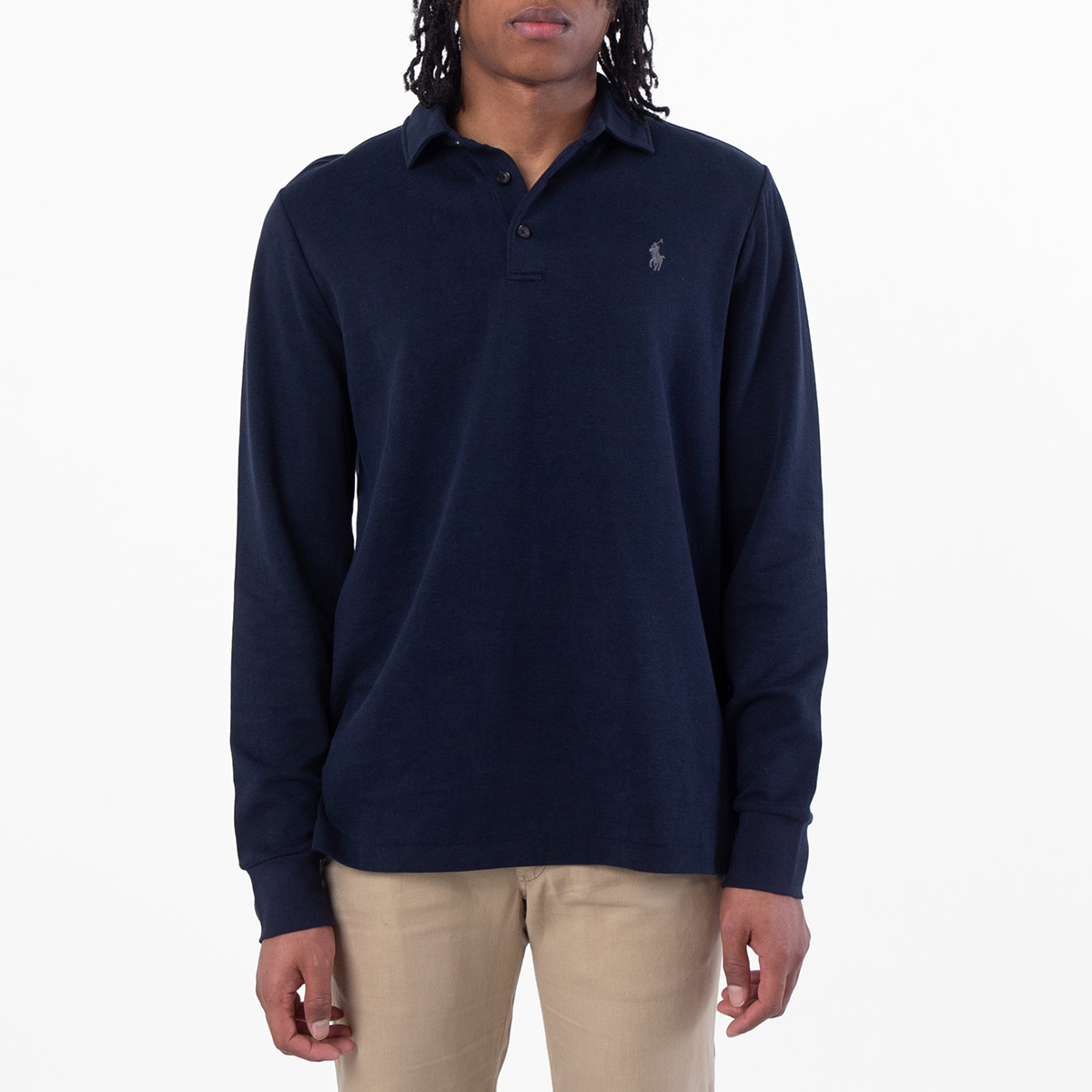 Polo Ralph Lauren Double Knit Jersey Polo Shirt, Size X-Large