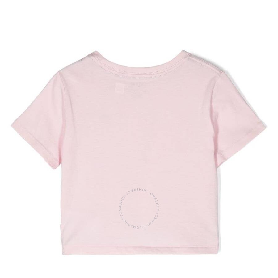 Polo Ralph Lauren Embroidered Logo Crew Neck T-shirt In Pink