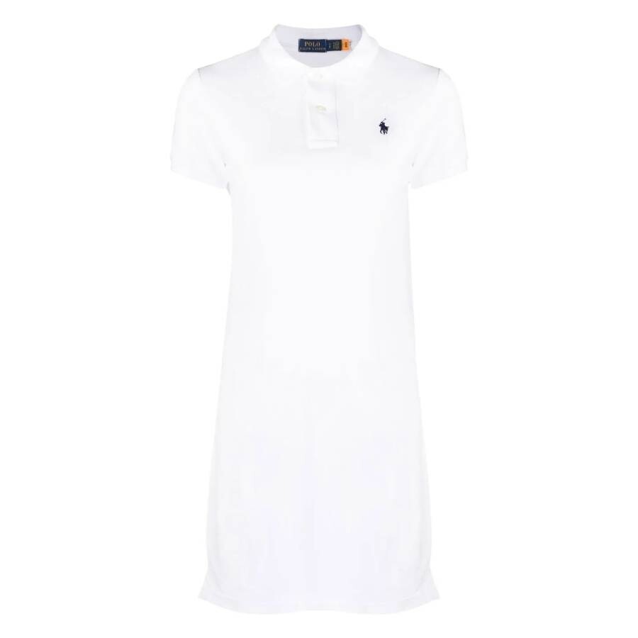 Embroidered-Pony Polo Dress