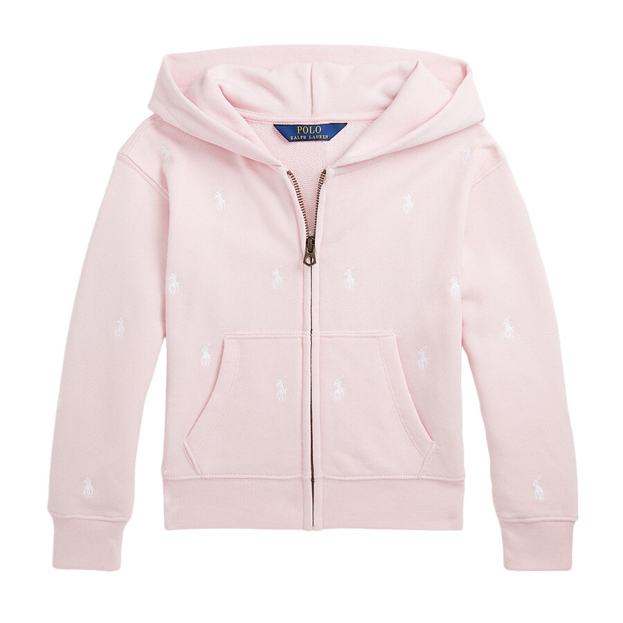 POLO RALPH LAUREN/ジップアップフーディ/XL/ピンク POLO RALPH LAUREN/ジップアップフーディ/XL/ピンク