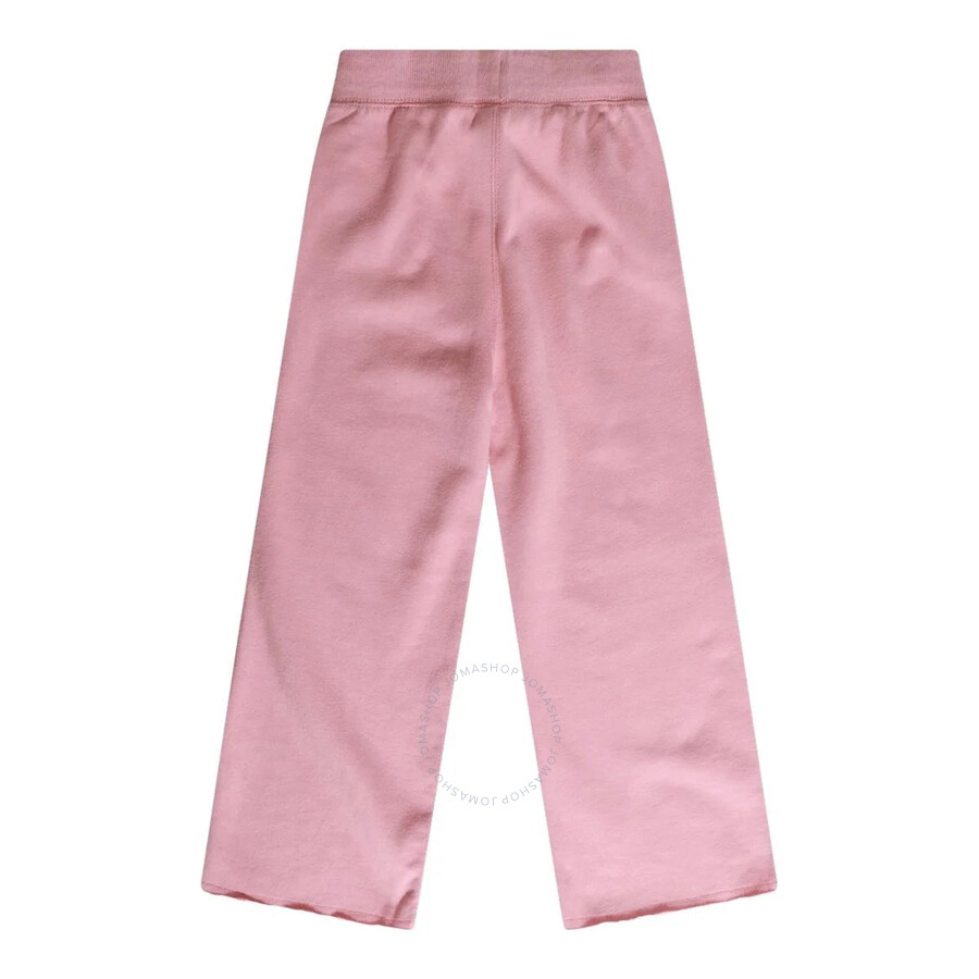 Polo Ralph Lauren Girls Signature Pony Drawstring Sweatpants In Pink