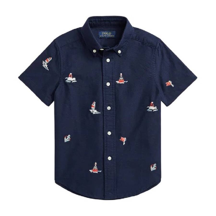 Graphic Print Short Sleeve Shirt