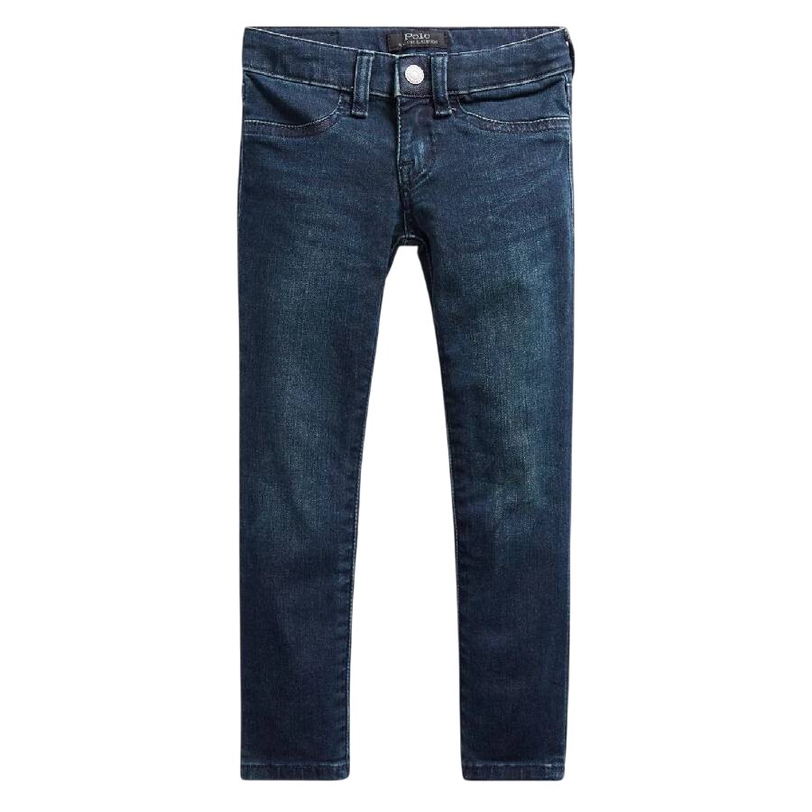 Kids Aubrie Low-Rise Straight-Leg Jeans