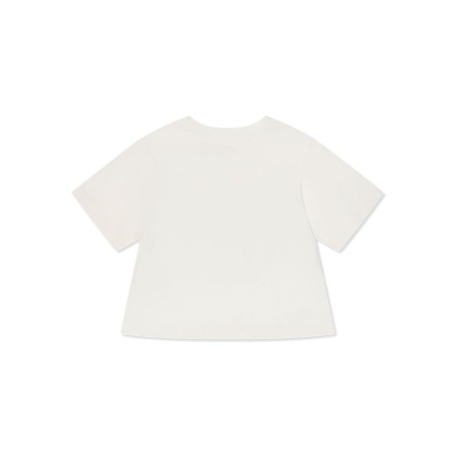 Polo Ralph Lauren Kids Deckwash White Logo Print T-shirt In White