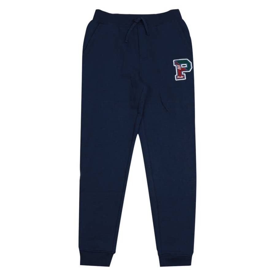 Kids Fleece Letterman Joggers