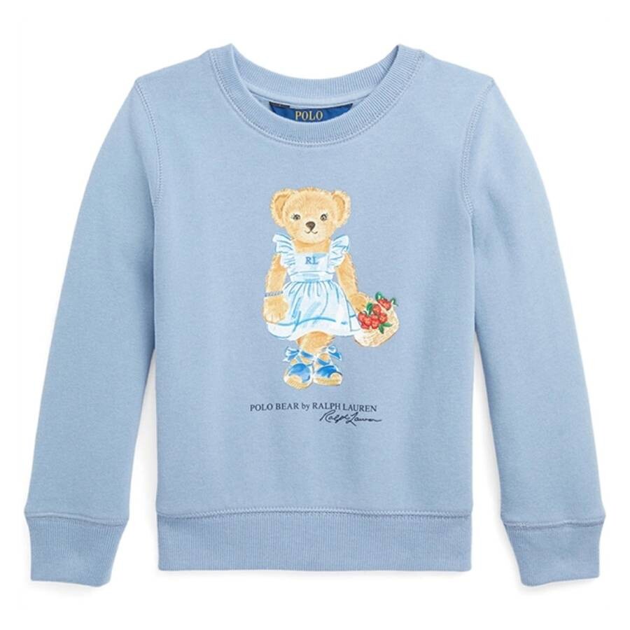 Kids Polo Bear Fleece Sweatshirt, Size 3Y