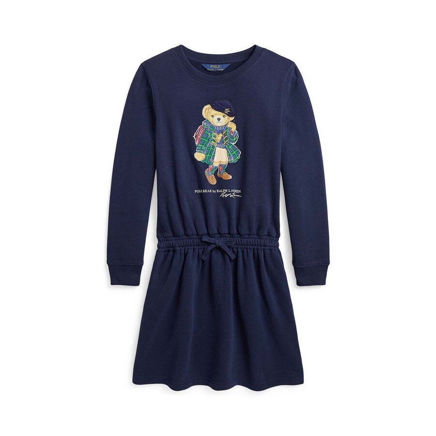 Kids Polo Bear Sweatshirt Dress