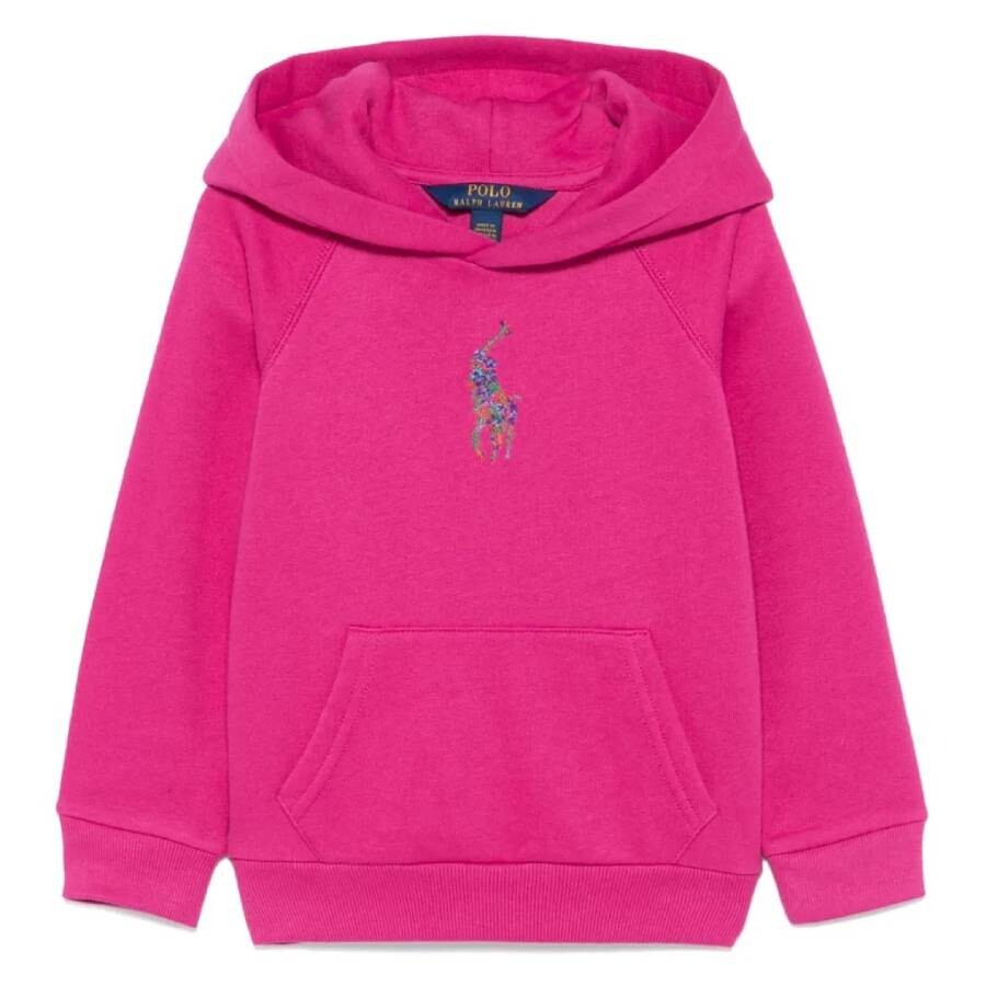 Kids Pony Logo Fleece Hoodie