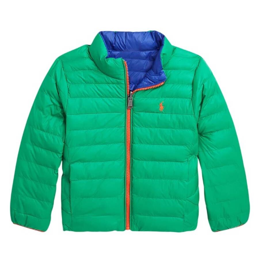 Kids Quilted Reversible Puffer Jacket