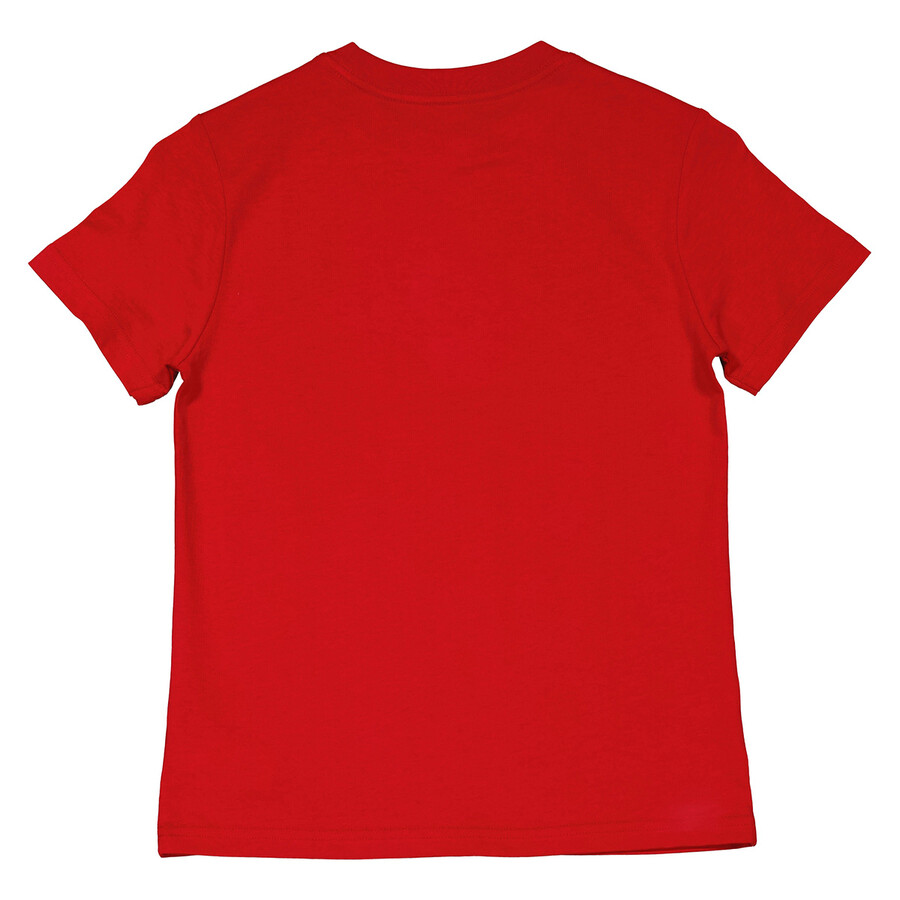 Polo Ralph Lauren Cotton With Logo T-shirt In Red