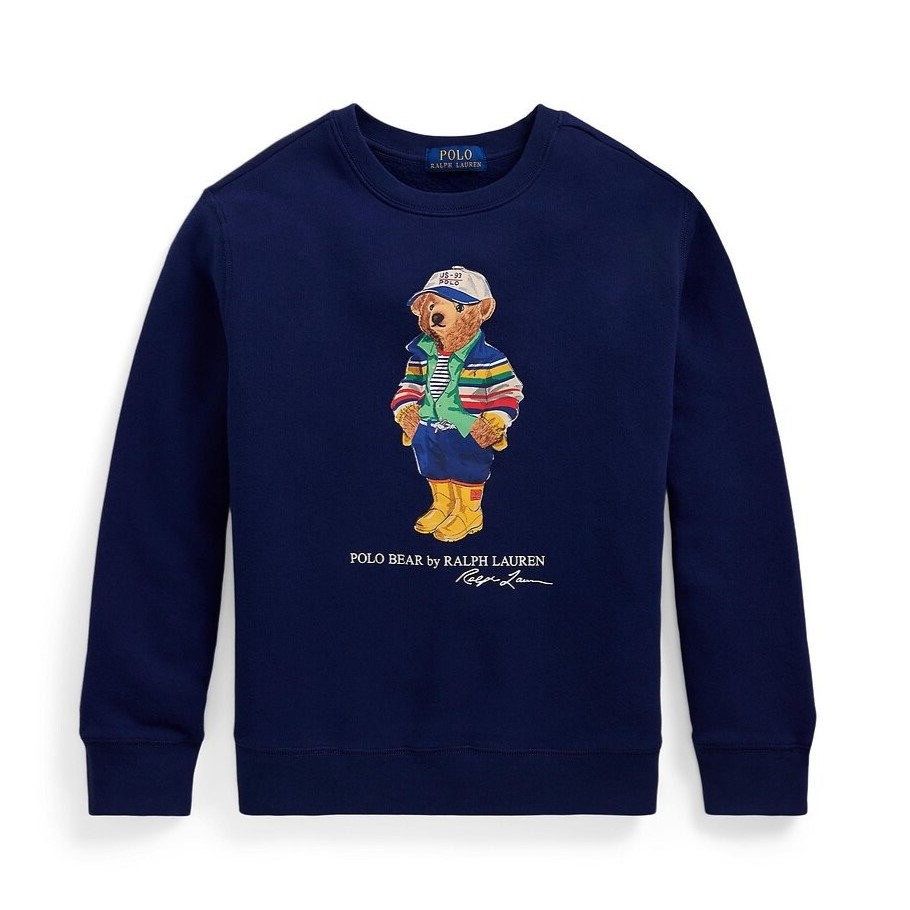 Polo Ralph Lauren Kids Teddy Bear Fleece Sweatshirt, Size 6Y