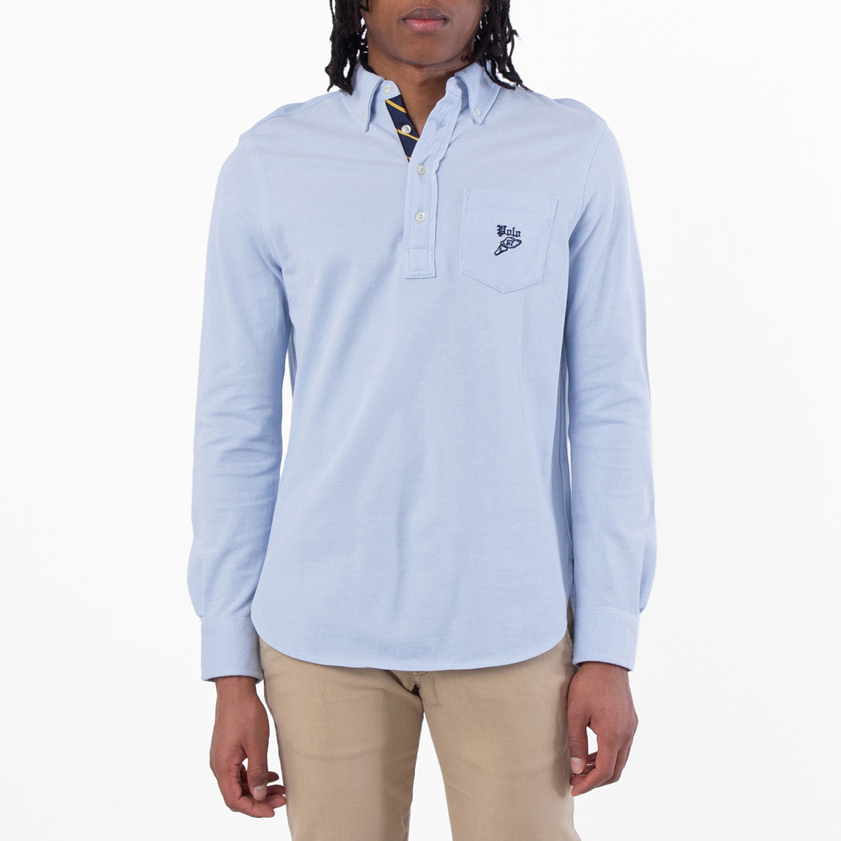 Polo Ralph Lauren Knit Oxford Mesh Polo Shirt, Size Small