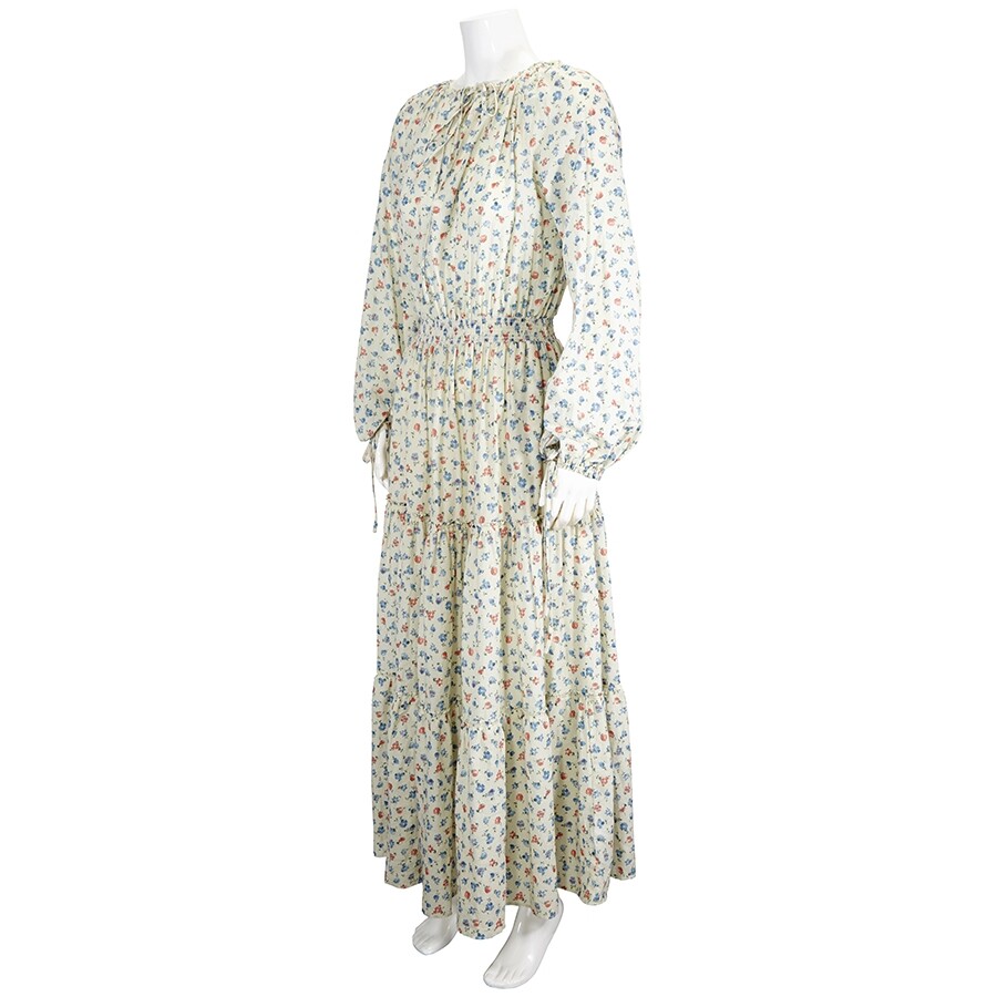 ralph lauren floral print dress