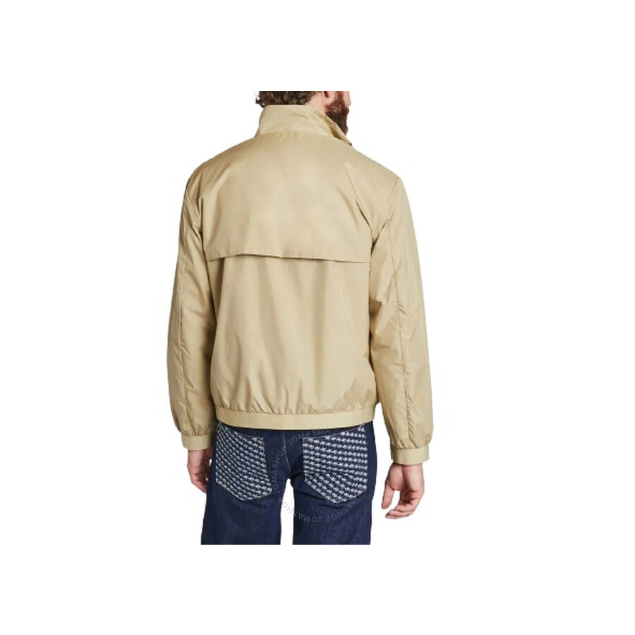 Polo Ralph Lauren Lined Windbreaker Packable Bomber Jacket In Beige