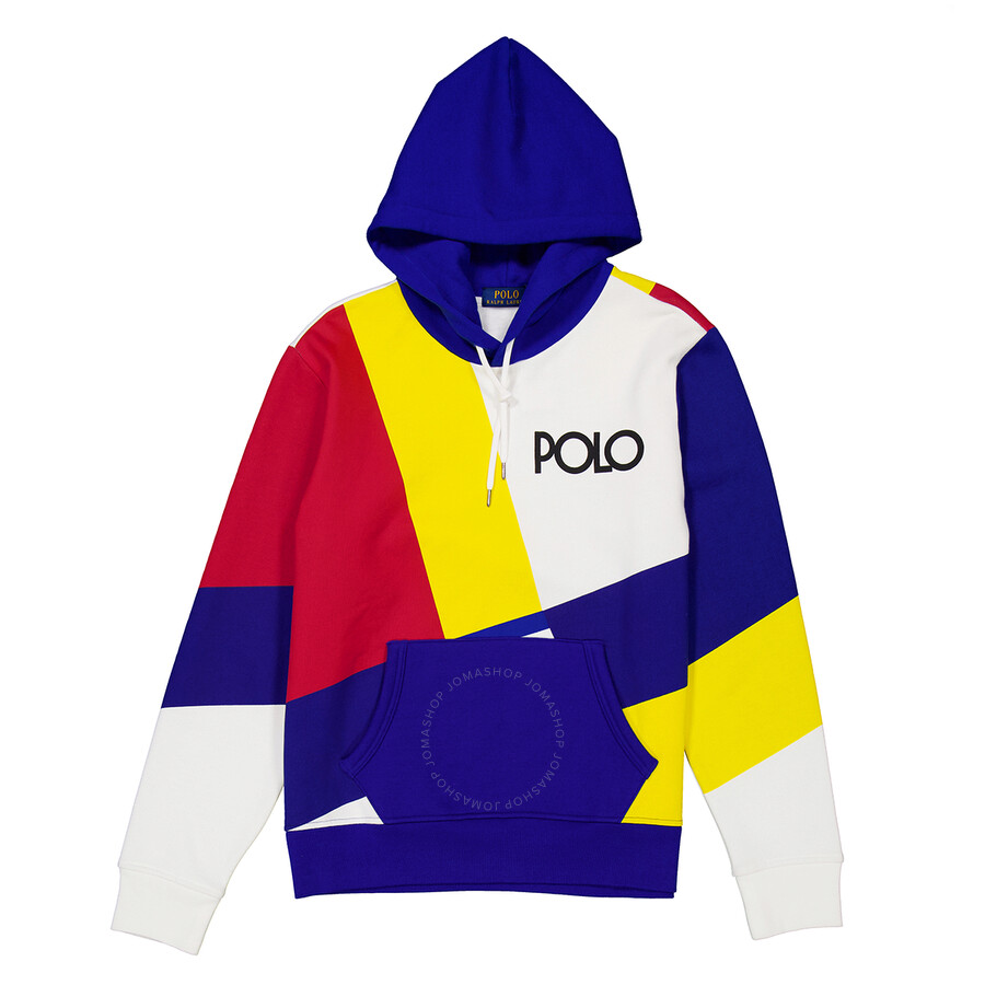 Polo Ralph Lauren Logo Graphic Pattern Hoodie In Multi