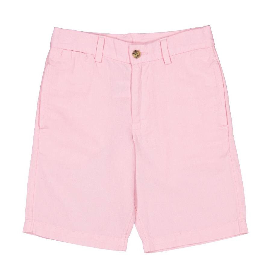 Logo Zipper Cotton Shorts, Size 8Y
