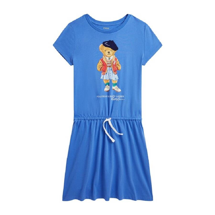 Logo-Print Cotton Dress