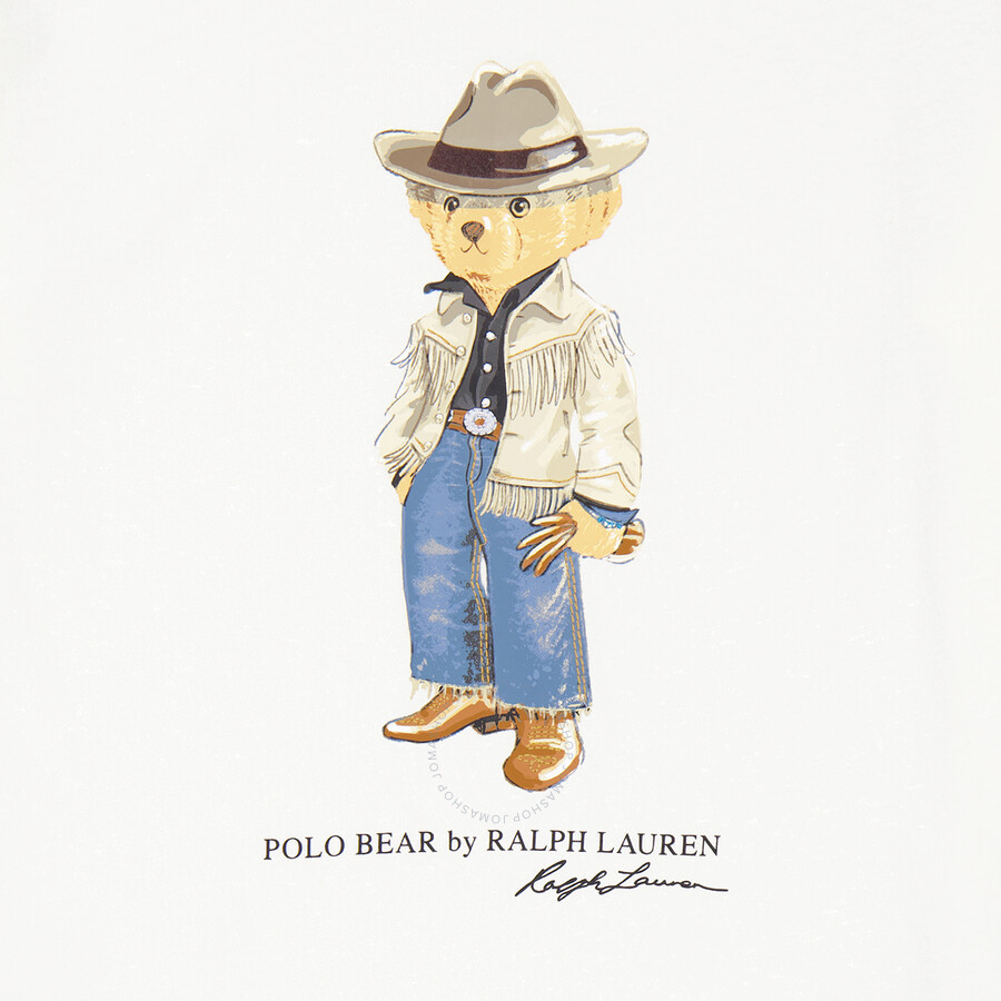 Polo Ralph Lauren Logo-print Crew Neck Cotton T-shirt In White