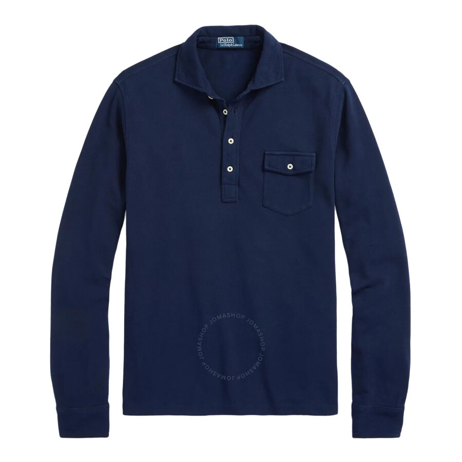 Ralph Lauren Long-Sleeve Cotton Polo Shirt - Polo Shirts