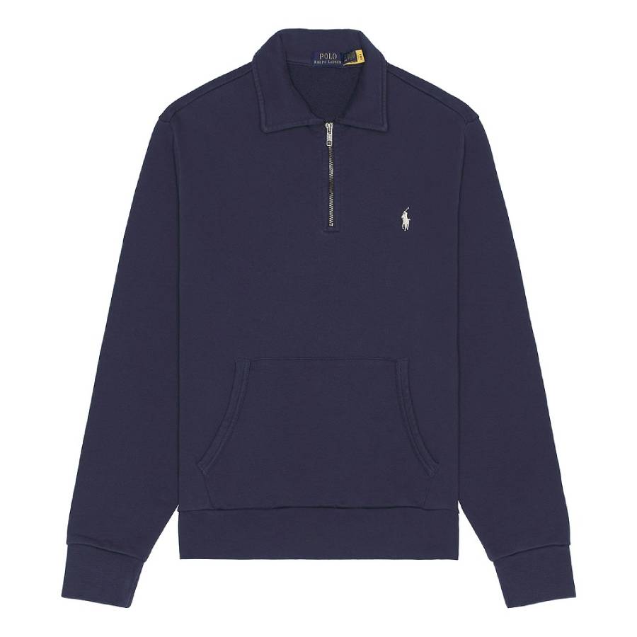 Polo Ralph Lauren Loopback Terry Quarter-Zip Sweatshirt, Size X