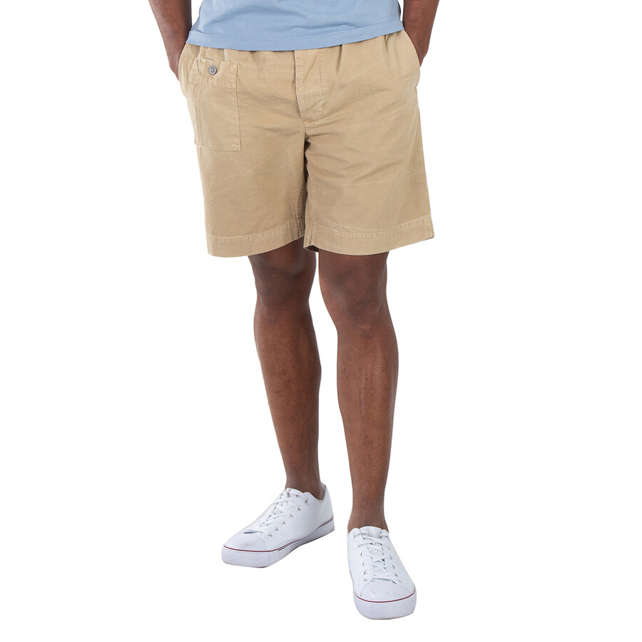 Medium Beige Aviator Cargo Shorts