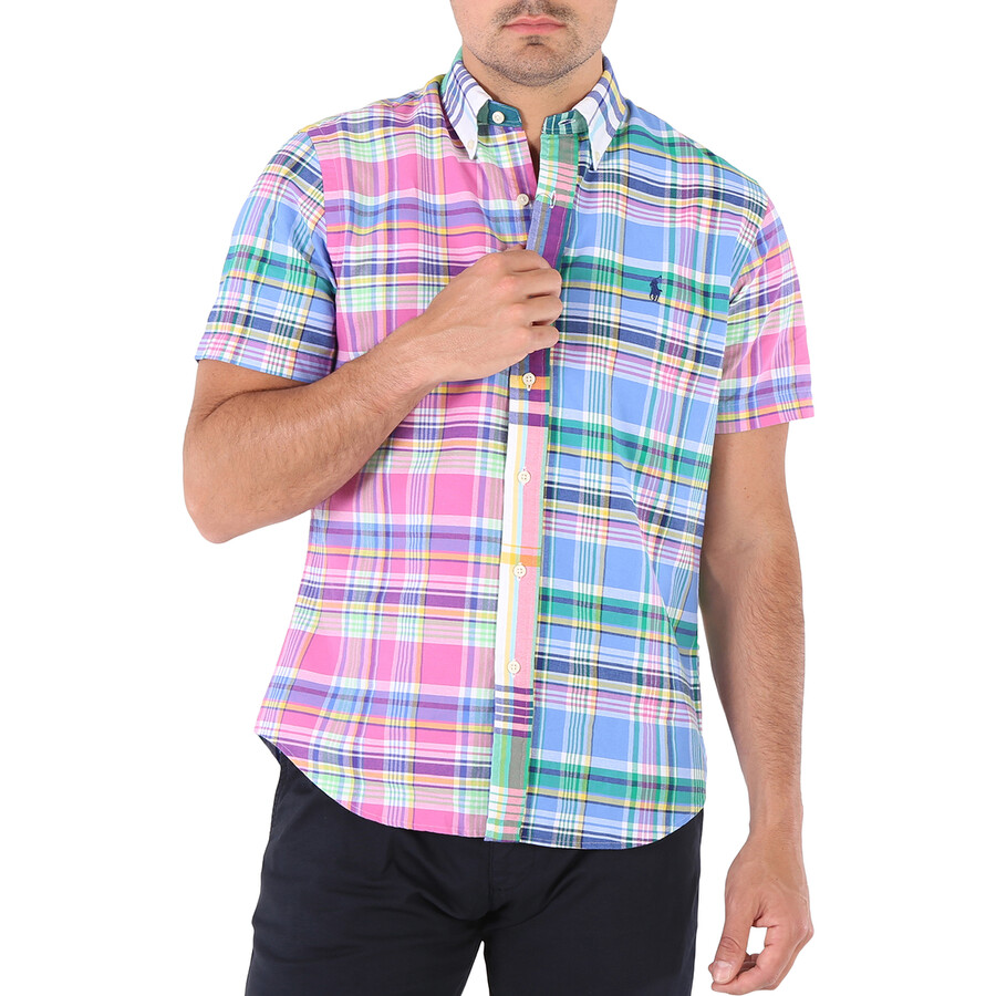 Polo Ralph Lauren Men's Multi Funmix Striped Oxford Shirt, Size X