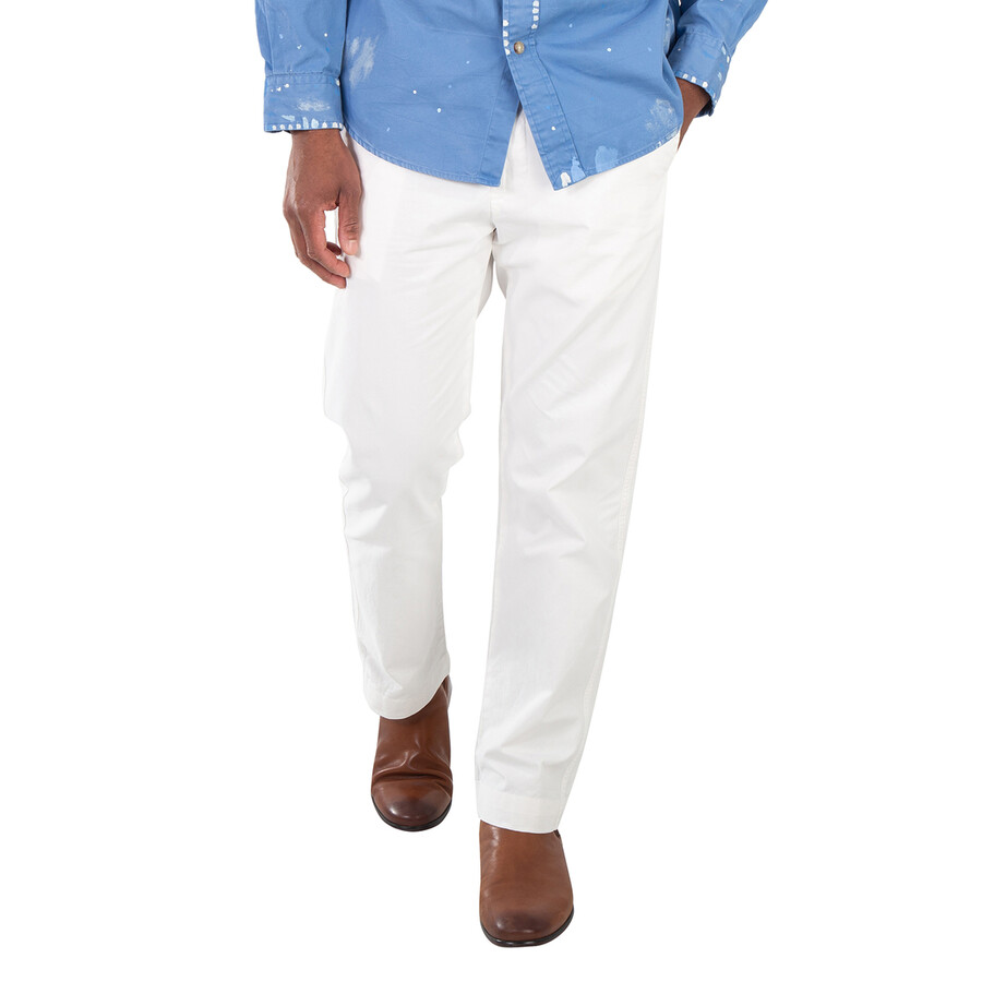 Mid-Rise Straight-Leg Trousers