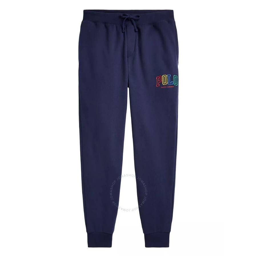 POLO RALPH LAUREN POLO RALPH LAUREN NAVY ATHLETIC FLEECE LOGO JOGGERS
