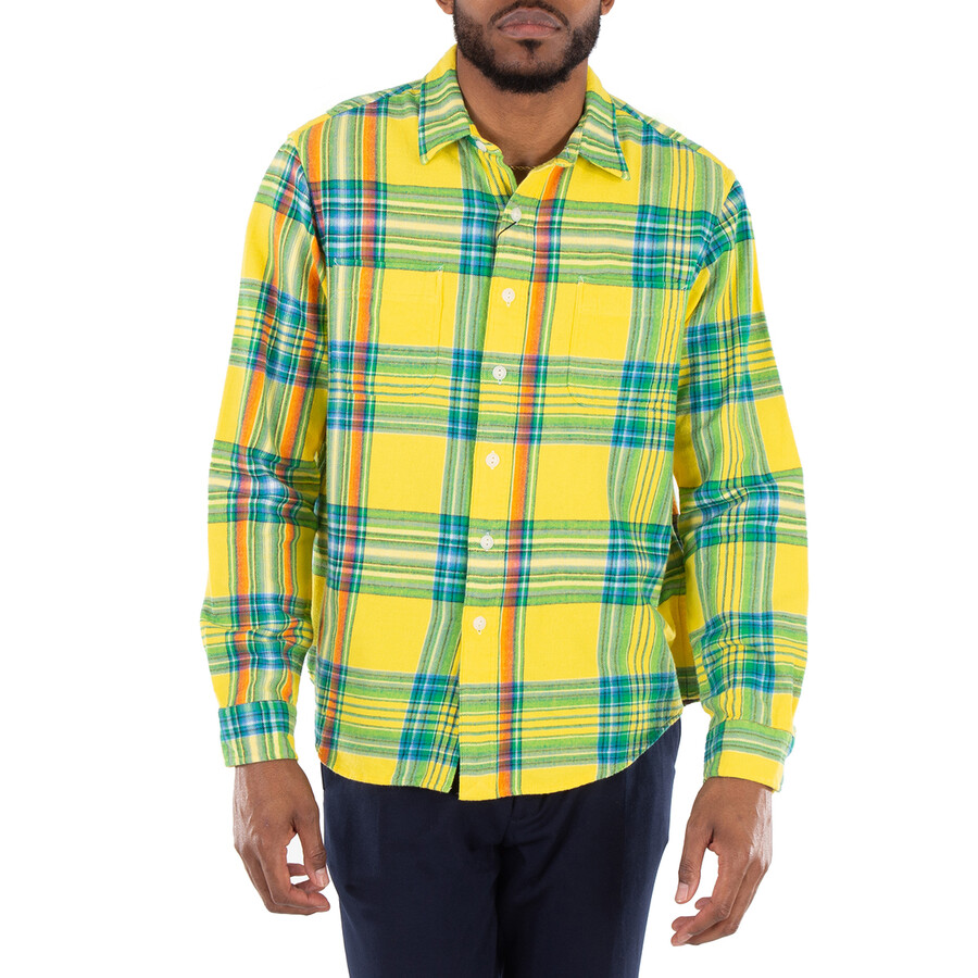 Plaid-Check Flannel Shirt