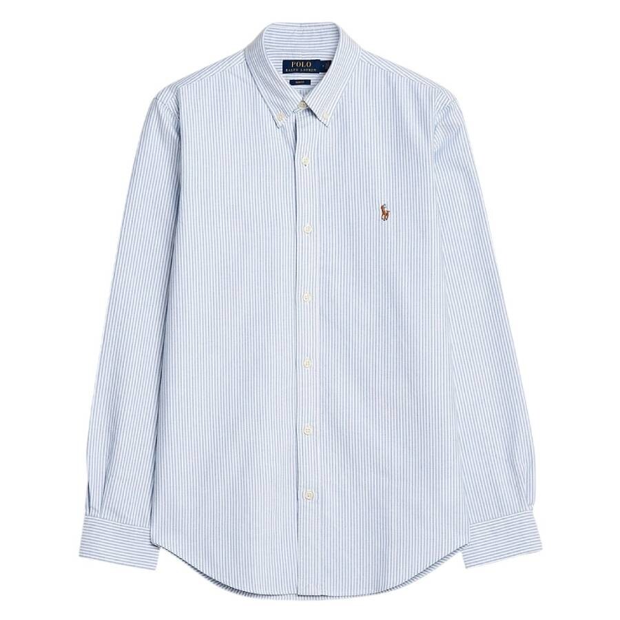 Striped Cotton Oxford Shirt