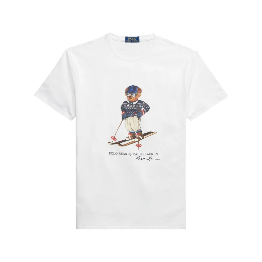 Teddy Bear-Print Cotton T-Shirt