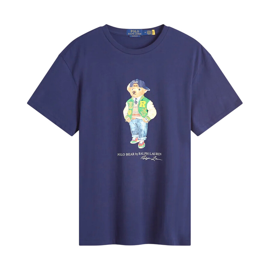 Teddy Bear-Print Cotton T-Shirt