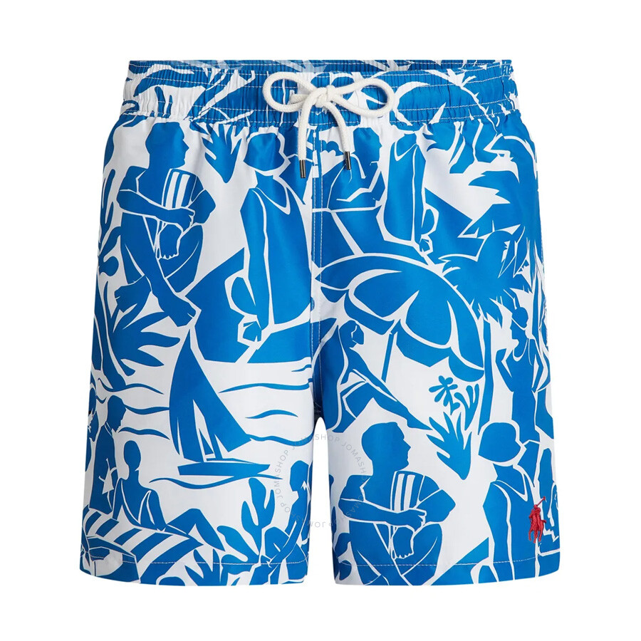 Polo Ralph Lauren Traveler Classic Swim Trunks In Blue