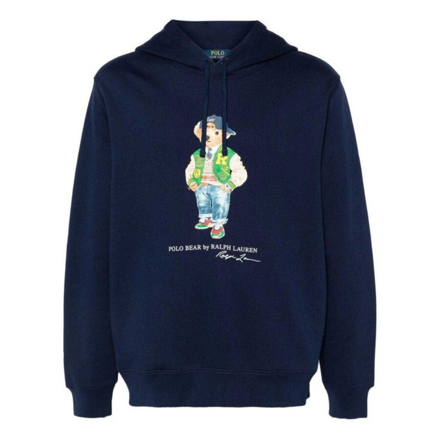 Varsity Bear Cotton-Blend Hoodie