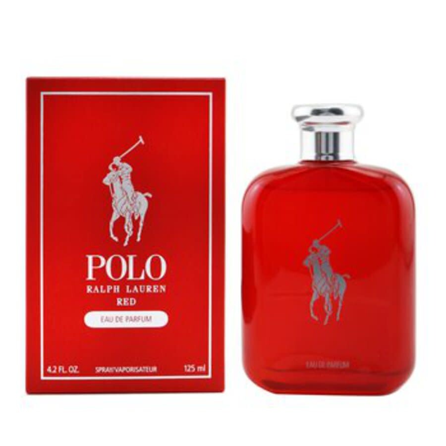 Shop Ralph Lauren Polo Red /  Edp Spray 4.2 oz (125 Ml) (m) In Red   /   Red. / Pink