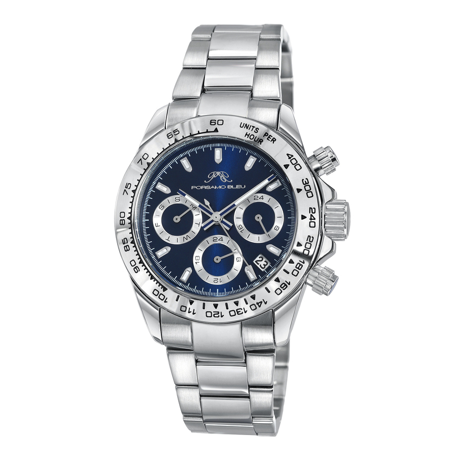 Porsamo Bleu Alexis Quartz Blue Dial Ladies Watch 922AALS