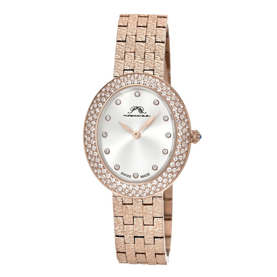 Porsamo Bleu Angelica Quartz Silver Sunray Dial Ladies Watch 1344CANS