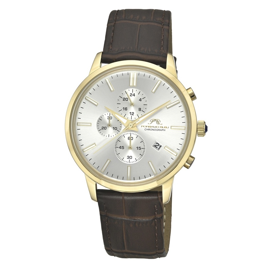 Porsamo Bleu Aura Chronograph Silver-tone Dial Men's Watch 1432CAUL