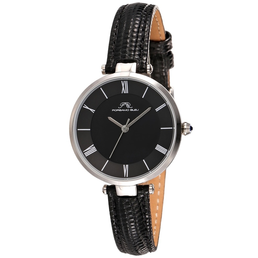 Porsamo Bleu Bellevue Quartz Black Dial Ladies Watch 1481BBEL