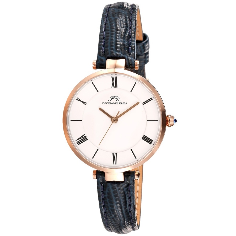 Porsamo Bleu Bellevue Quartz White Dial Ladies Watch 1481FBEL