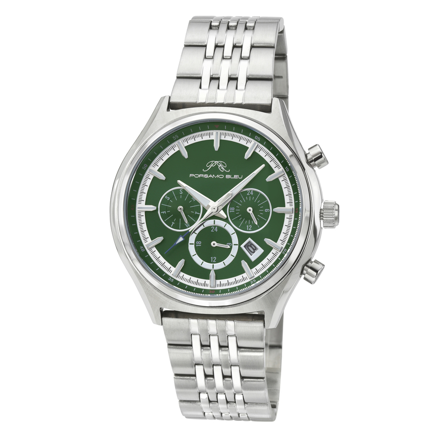 Porsamo Bleu Charlie Silver-tone Dial Men's Watch 1261CCHS