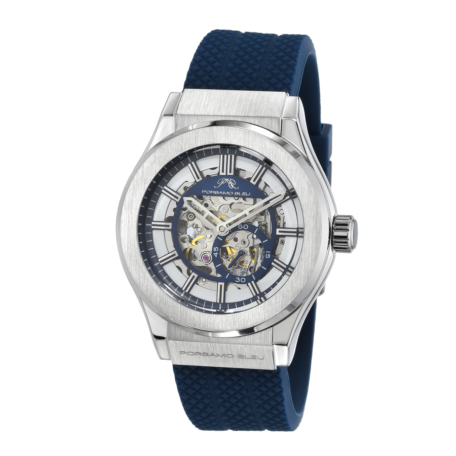 Porsamo Bleu Cruz Automatic Silver Dial Men's Watch 1222BCRR