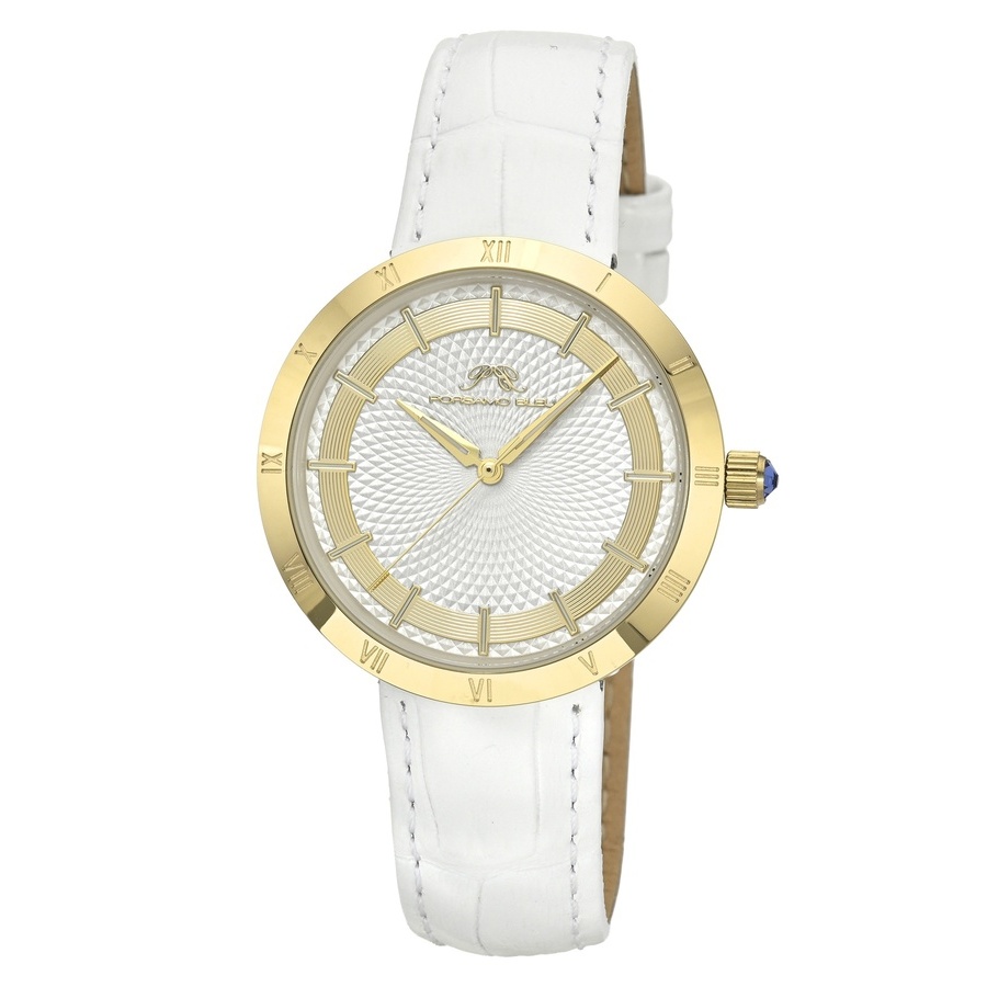 Porsamo Bleu Monroe White Dial Ladies Watch 1491CMOL