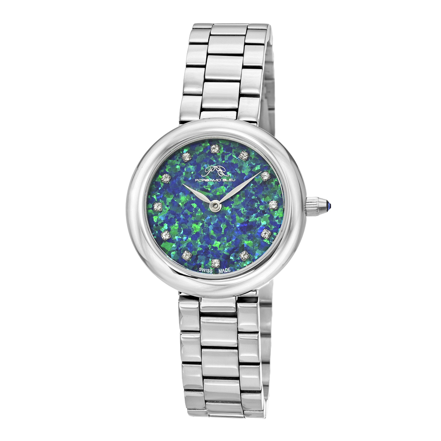 Porsamo Bleu Opal Multi-Color Dial Topaz Ladies Watch 1331AOPS