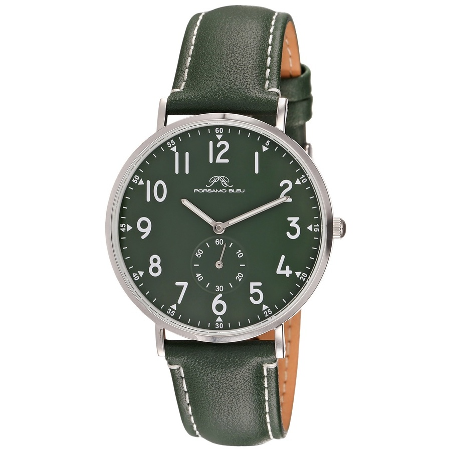 Porsamo Bleu Rowan Quartz Green Dial Men's Watch 1471EROL