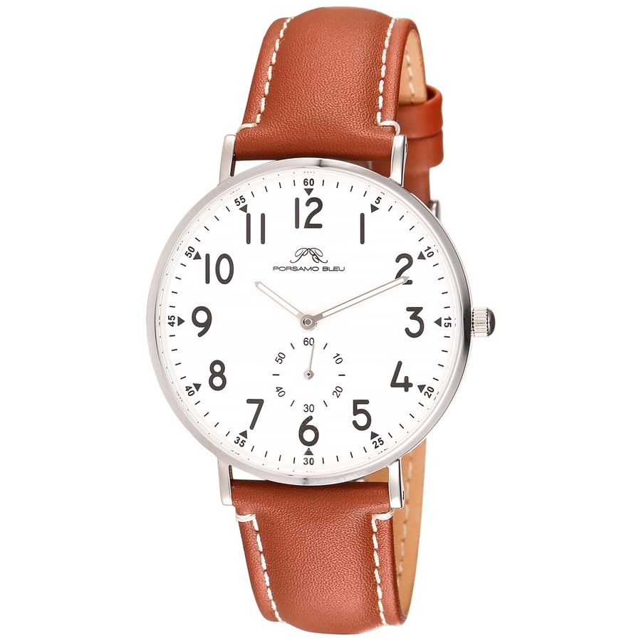 Porsamo Bleu Rowan Quartz White Dial Men's Watch 1471CROL